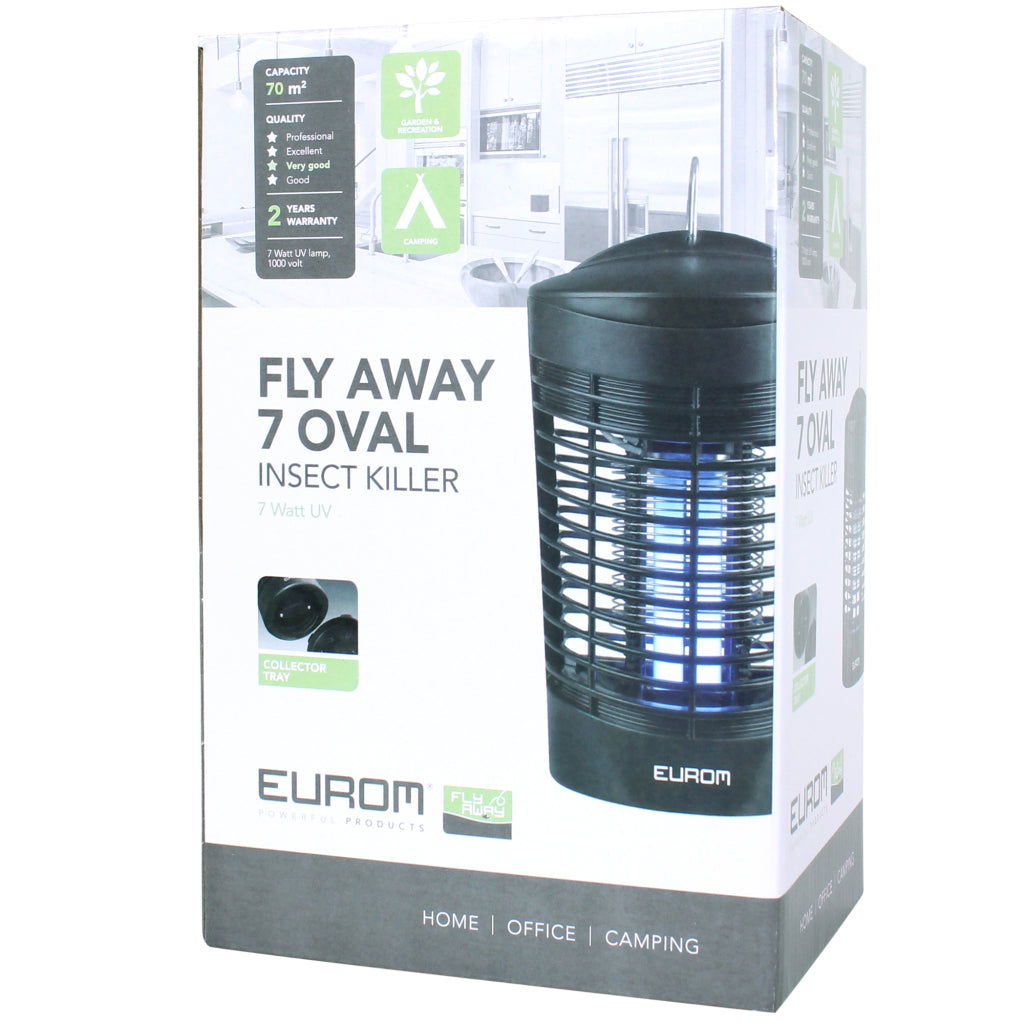 Eurom insect killer fly away 70m2 7w