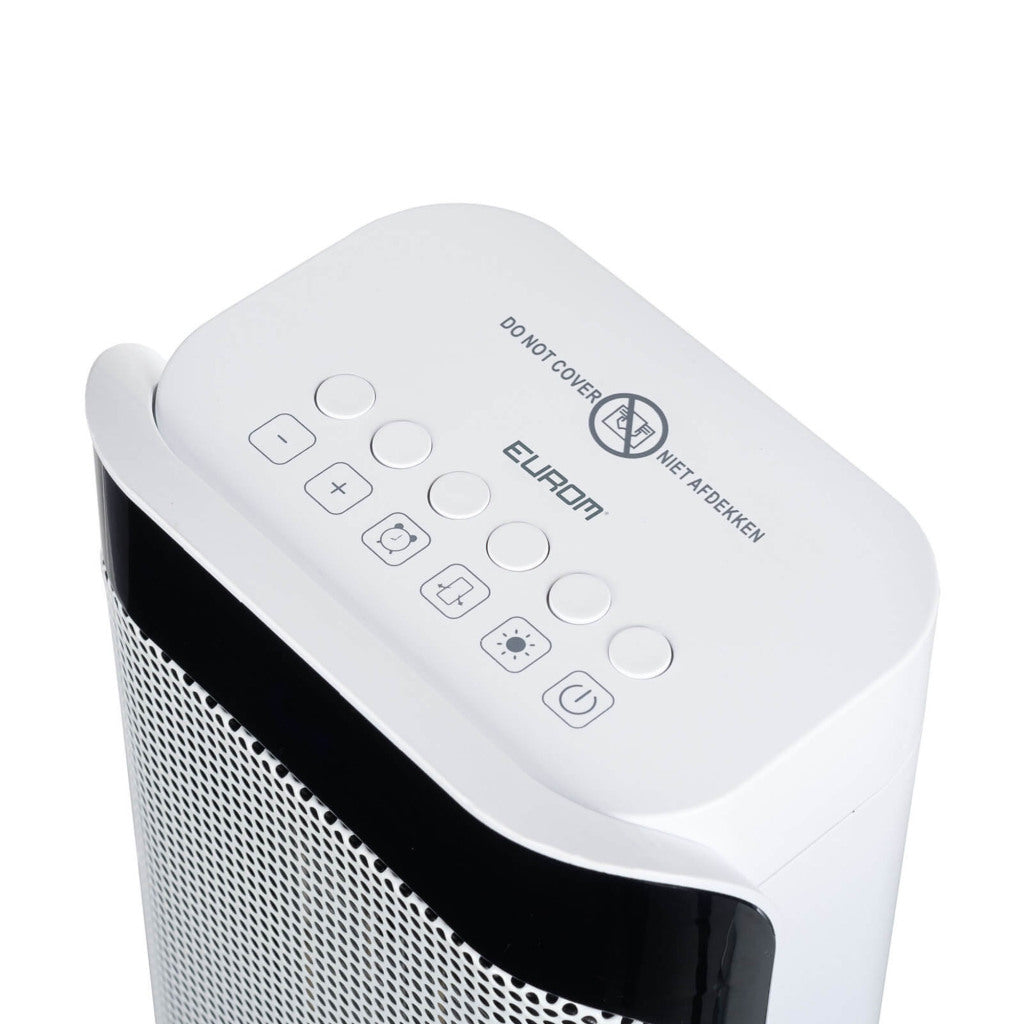 Eurom Sub-Heat 2000 Keramikheizung 2000 W weiß schwarz