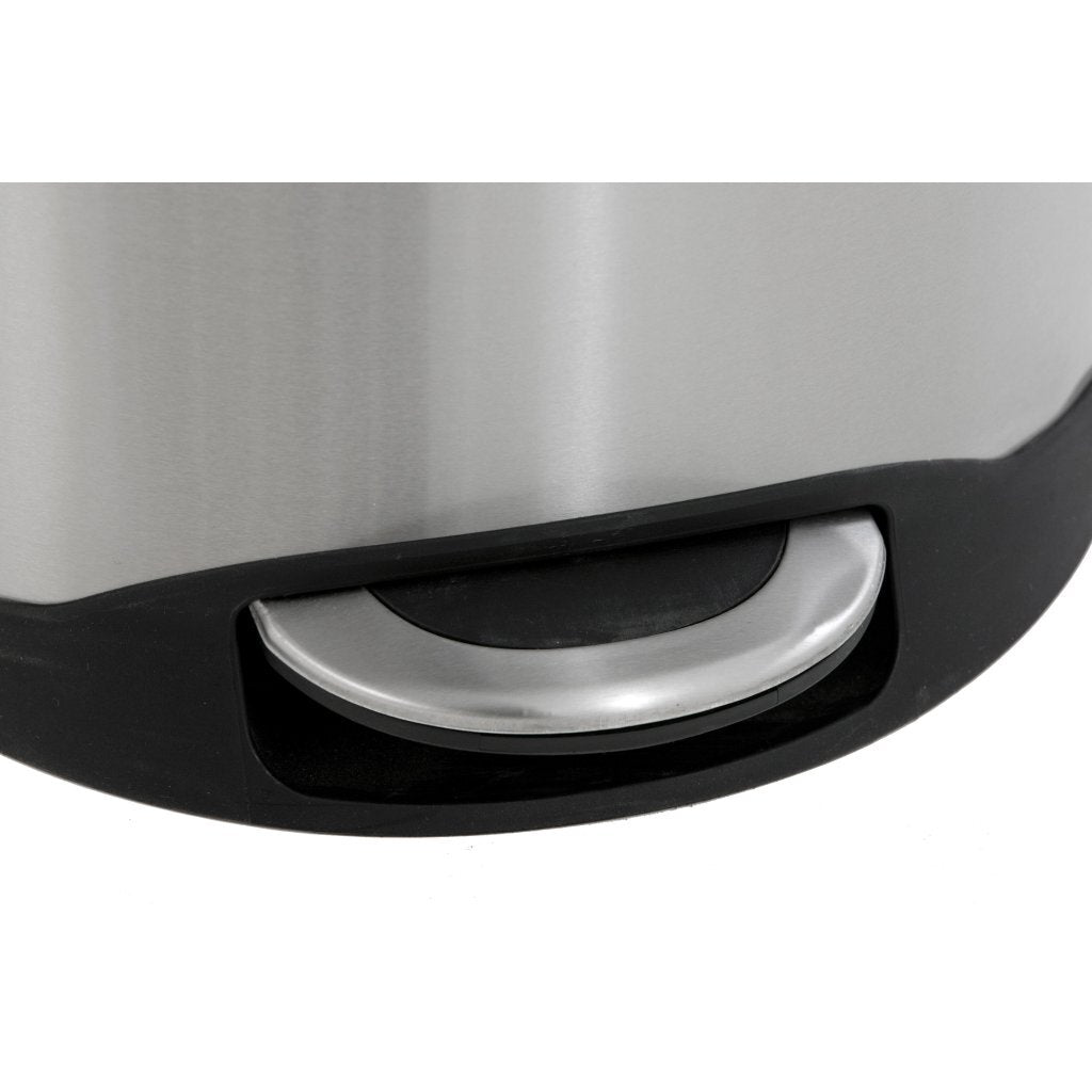Eko eko shell bin pedal bin 30l matt stainless steel