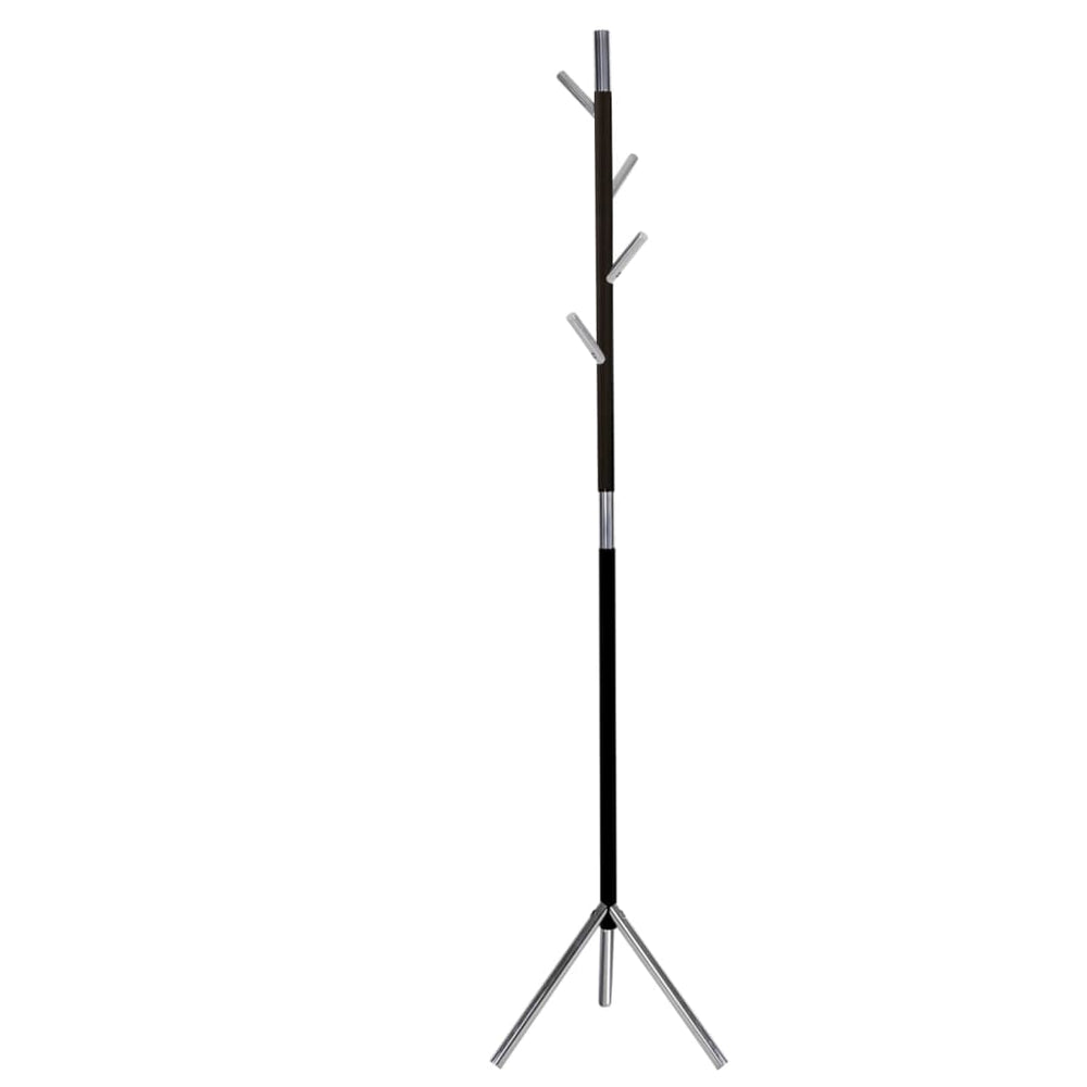 V-Part-V-Teil-Kleiderregal mit Haken Linair 180 cm Chrom stehend