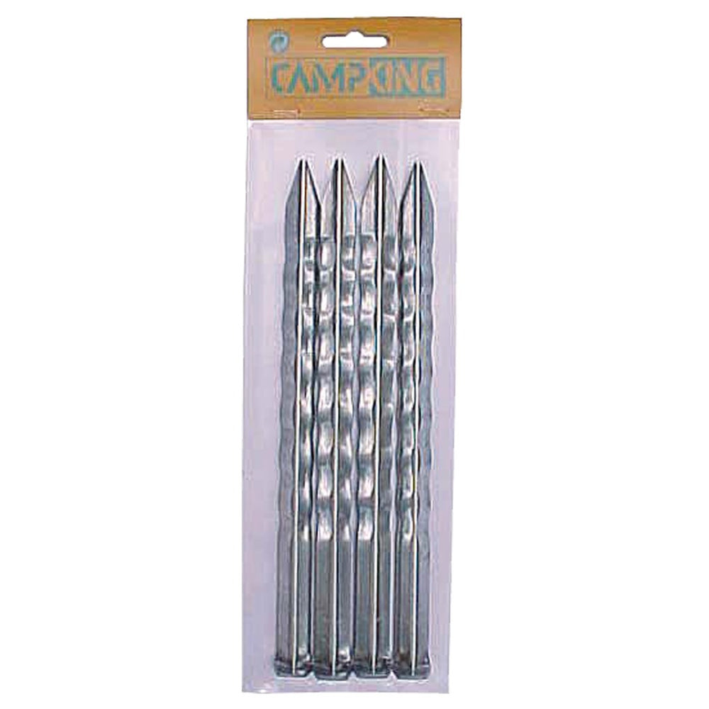 Camping camping 10x arenque dentado 24cm