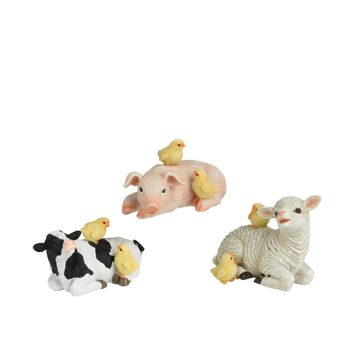 Decoris figura animal poliresina 18x11,7x13,7cm