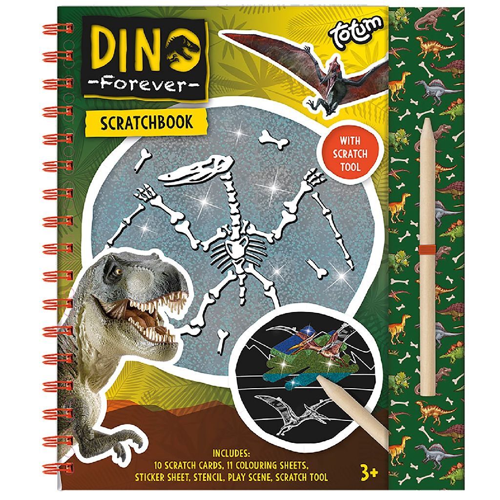 Totum Dino für immer - Scratch Book