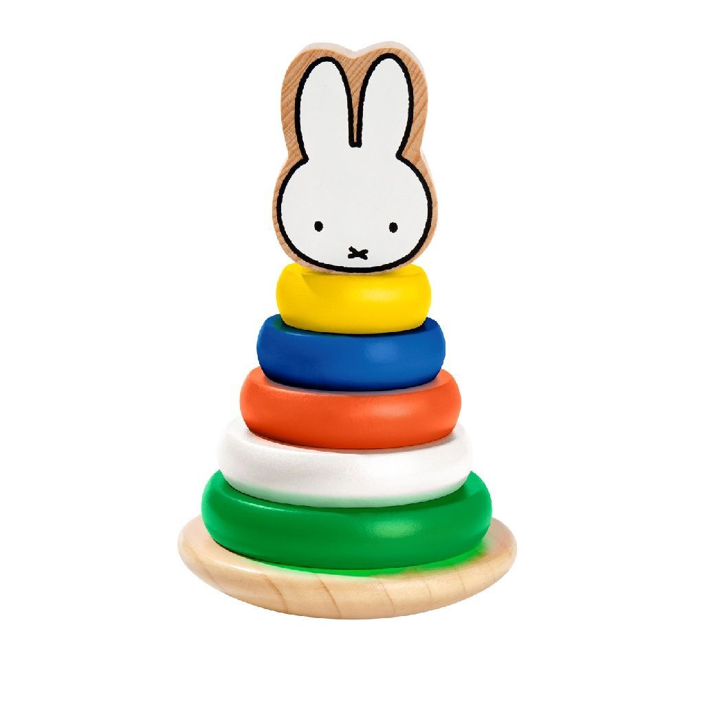 Miffy дървена кула за подреждане