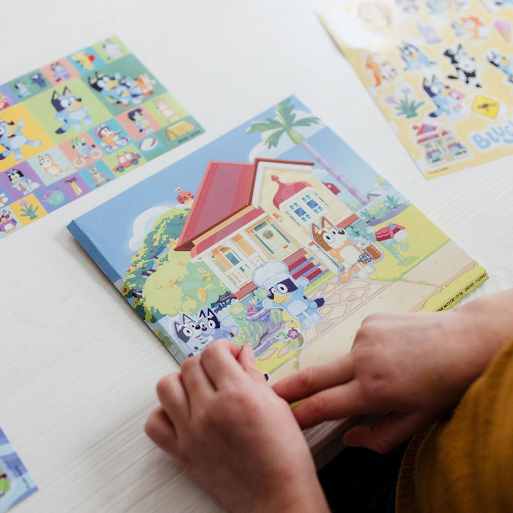 Totum bluey sticker set