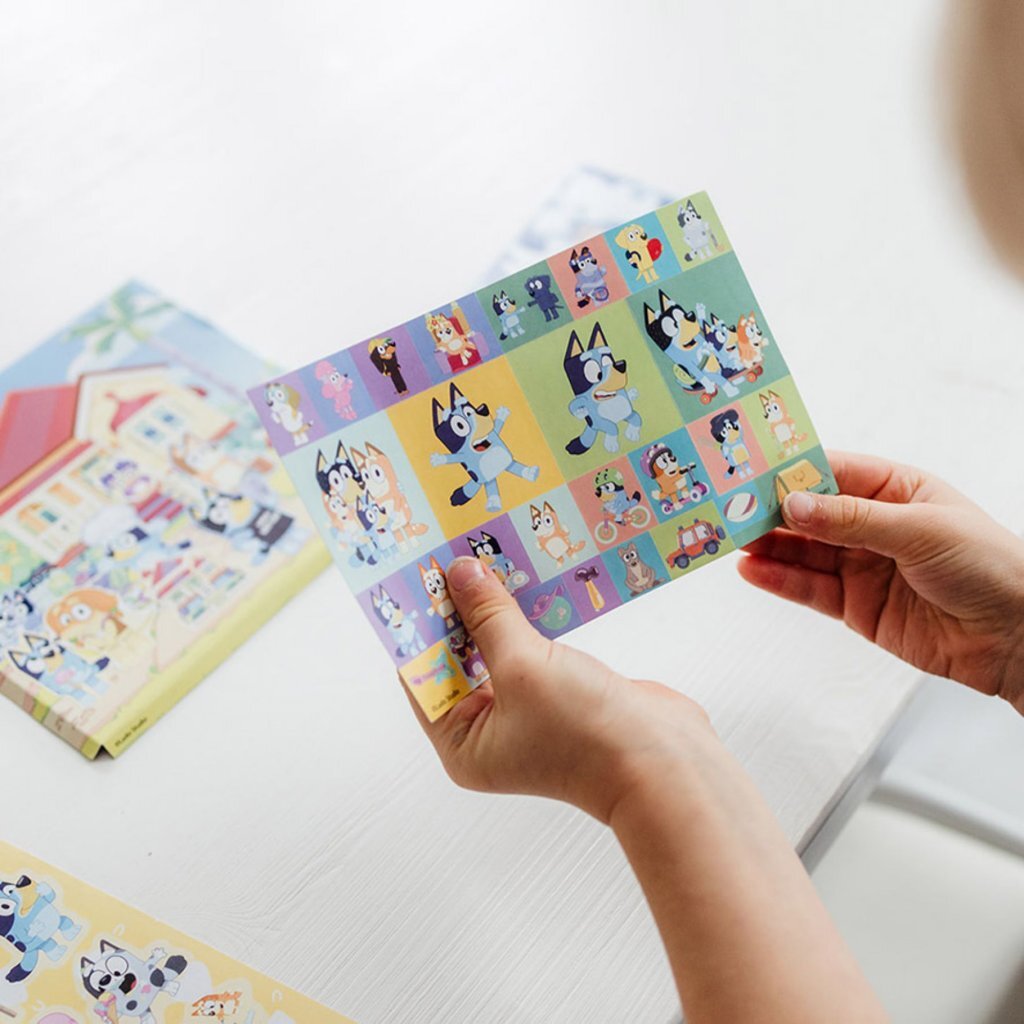 Totum bluey sticker set