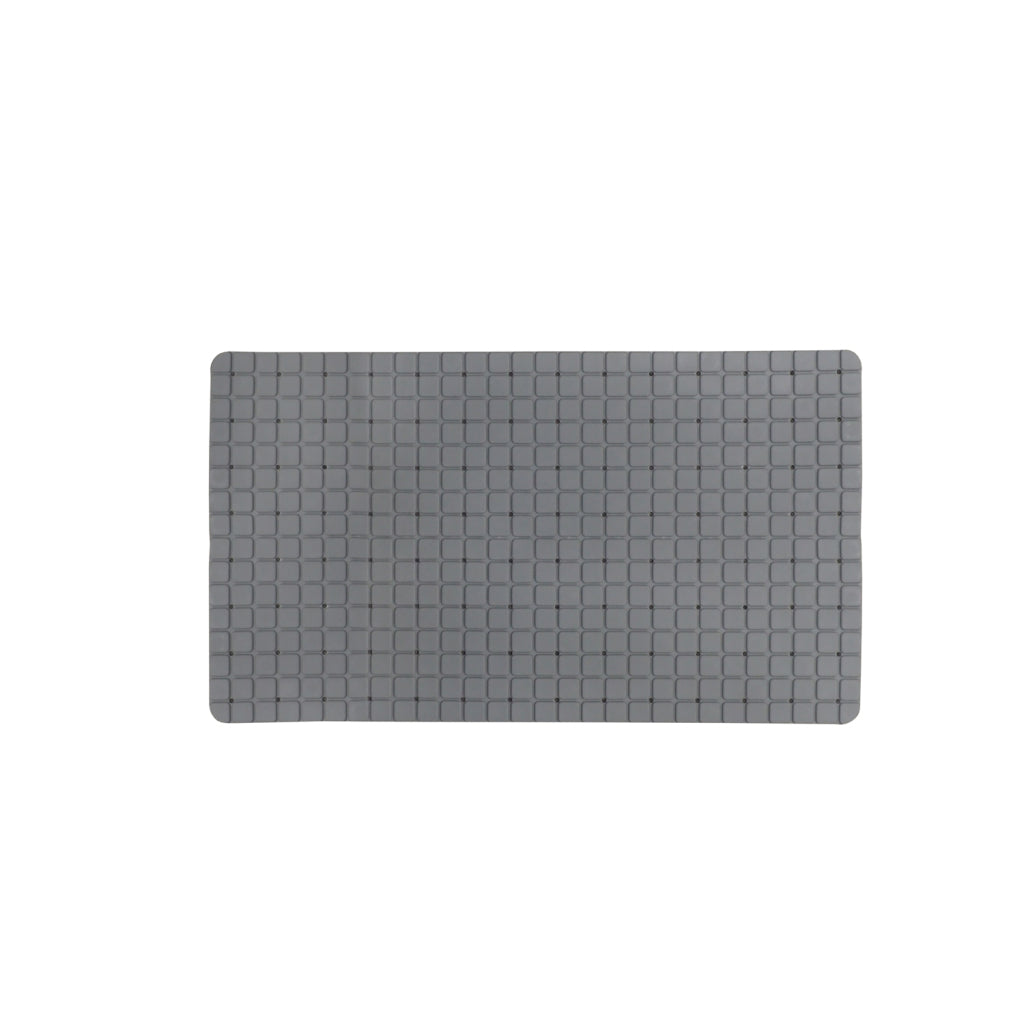 Alfombra de ducha antideslizante Dutch house 69x39 cm gris