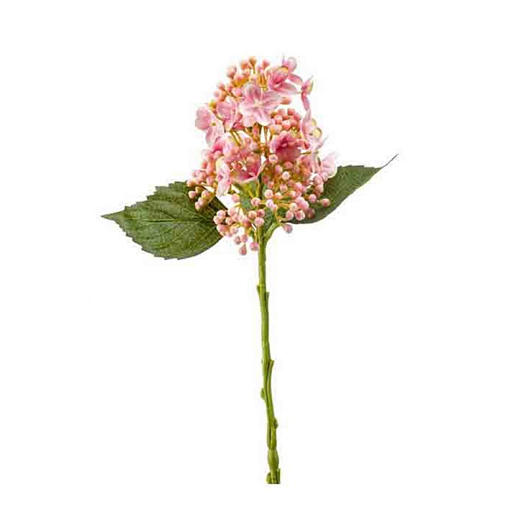 Basic artificial flower hydrangea 38 cm pink