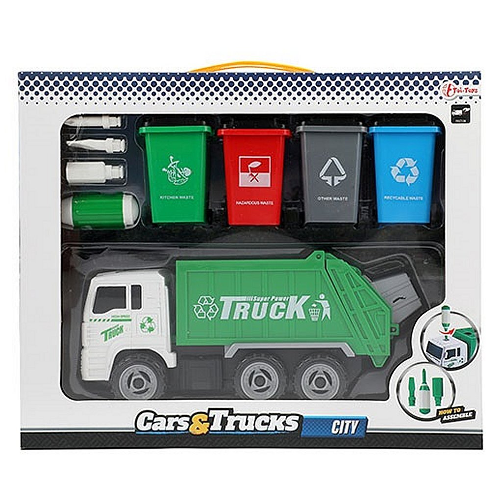 Cars Trucks Garbage Truck + Accessories