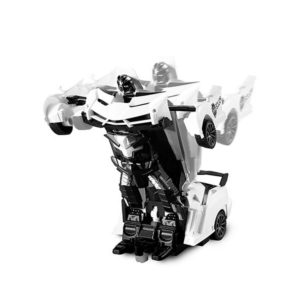 Roboforces RC Transform Voiture de Police + Lumière