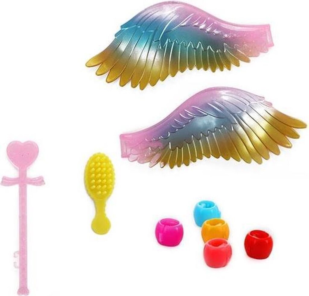 Poupée adolescente Lilly 15cm avec licorne mobile Lauren