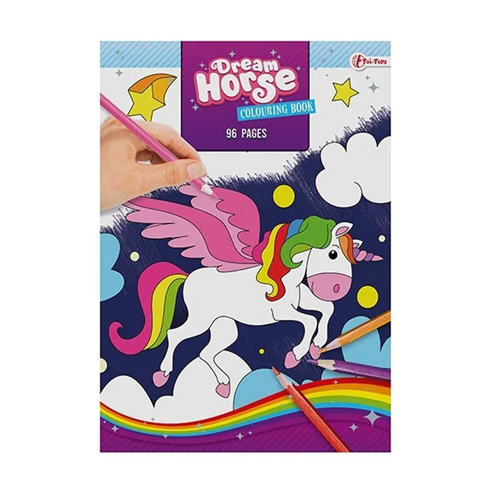 Dream Horse Super Coloring Book Unicorn