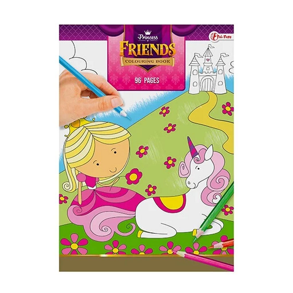Princess Friends coloring book 96 pages