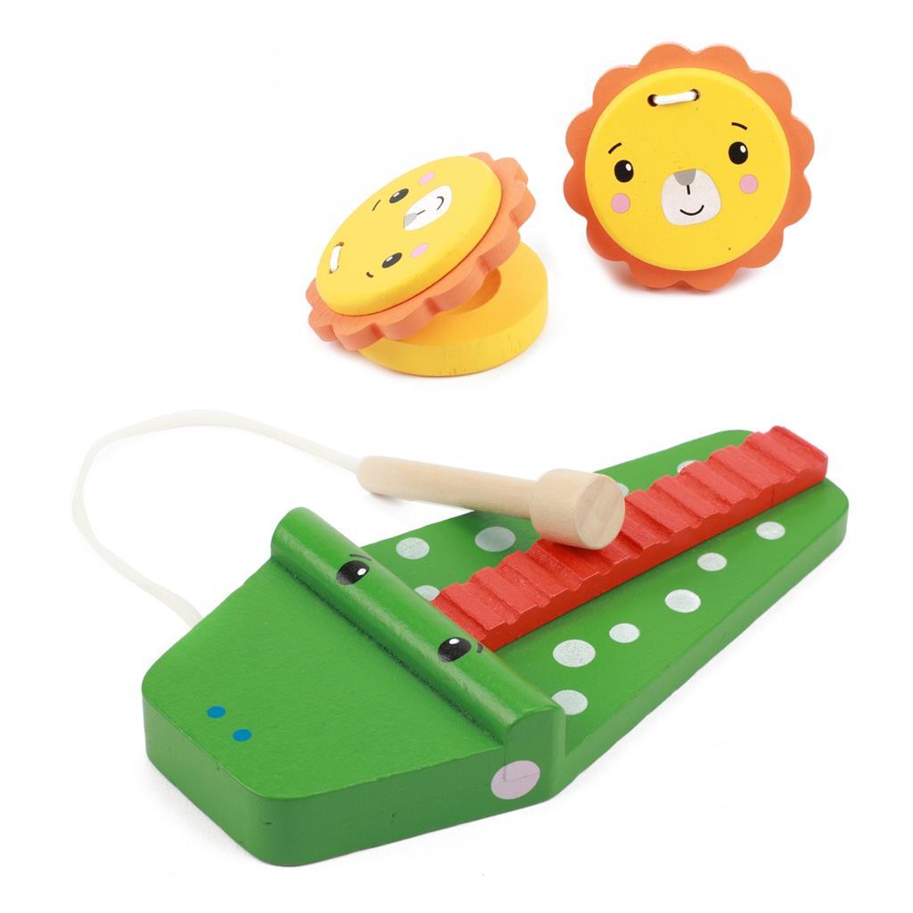 Fisher Price Holzmusikinstrumente Tiere