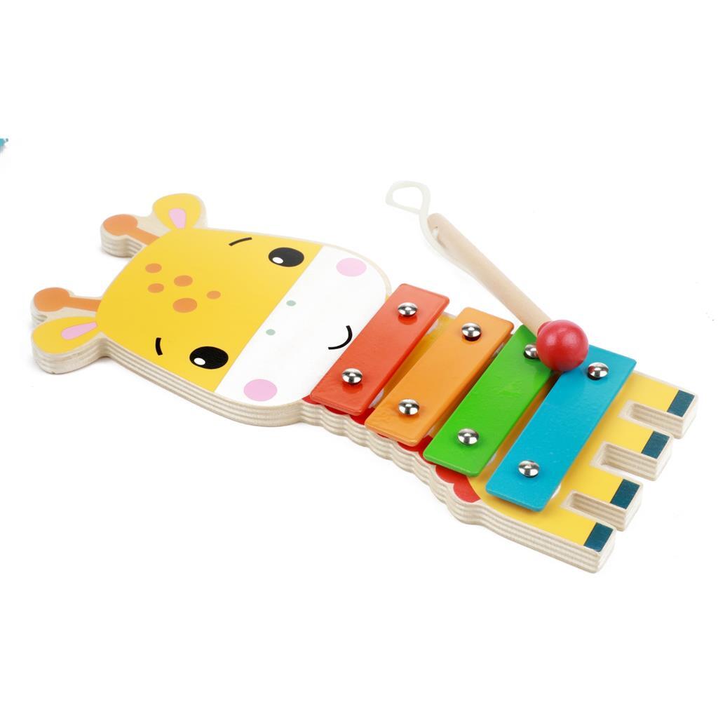 Fisher Price Holzmusikinstrumente Tiere