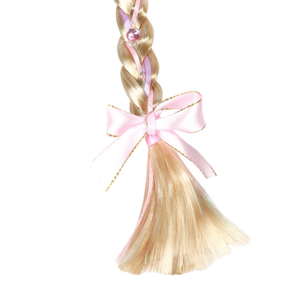 Toi-Toys vänner diadem med lång fläta och krona