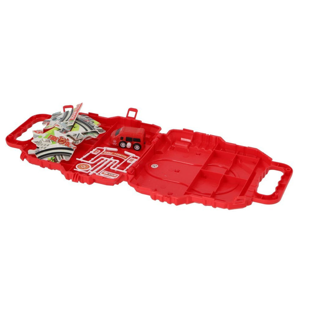 Toi-toys racing set in suitcase, various colours