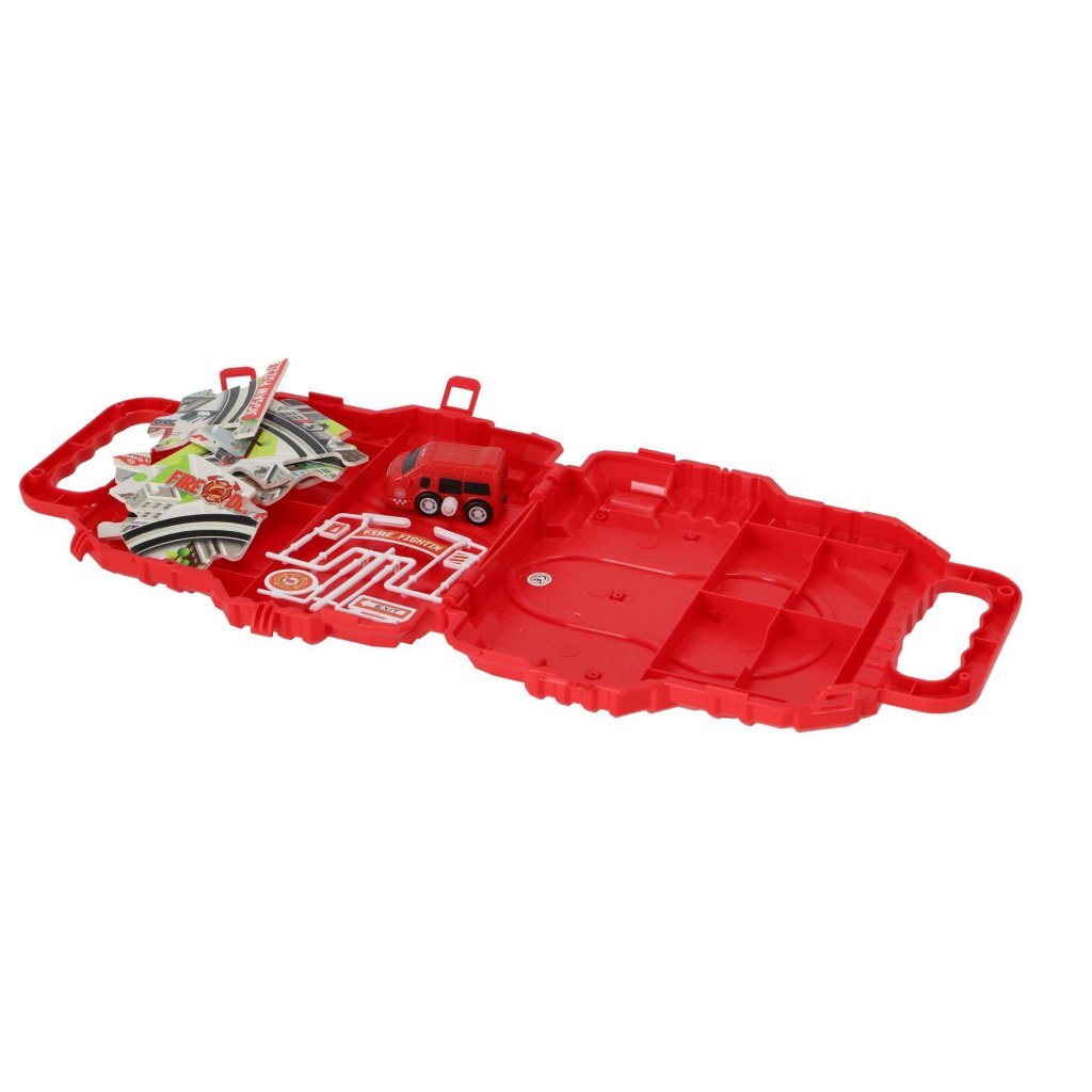 Toi-toys racing set in suitcase, various colours