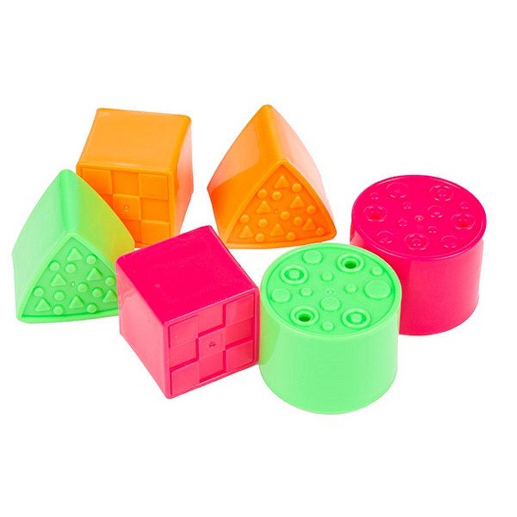 Toi-toys cubo clasificador con forma de bebé estrellitas con 6 bloques