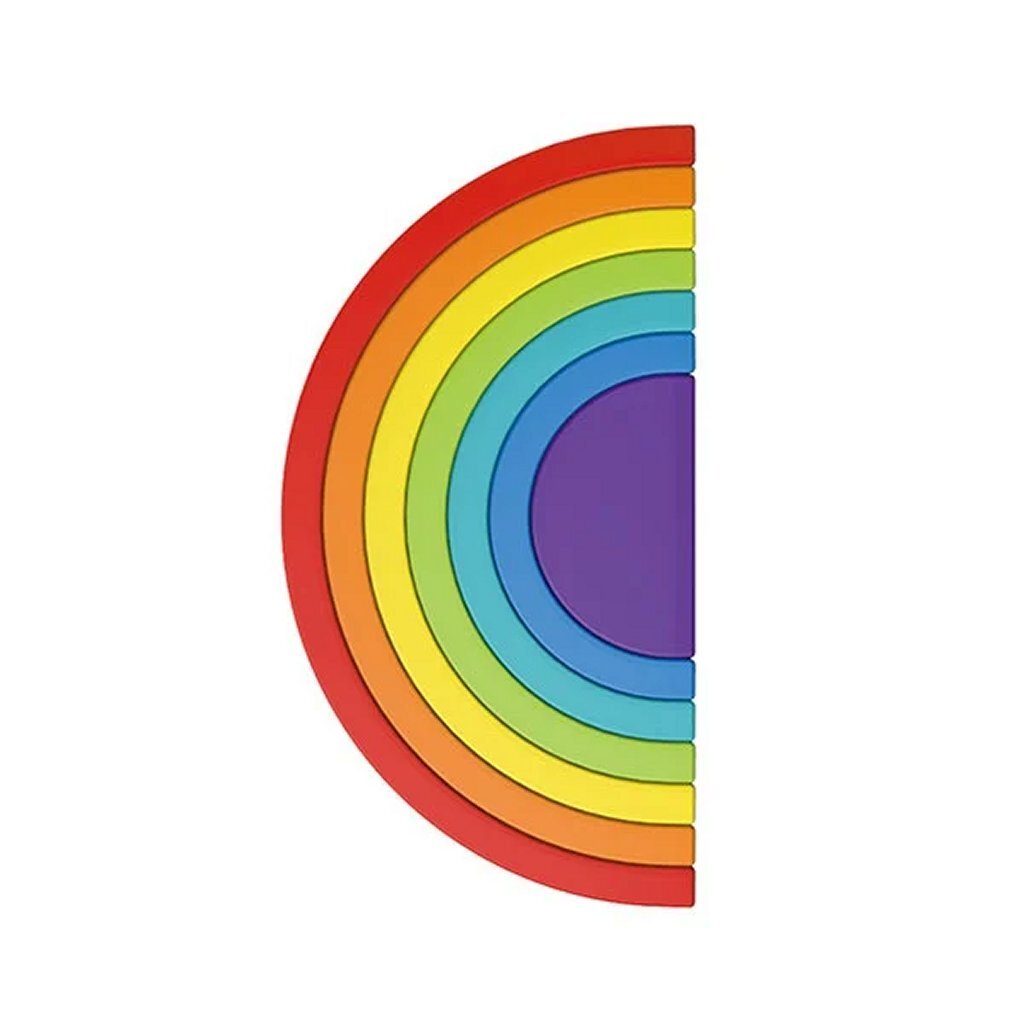 Toi-toys little stars rainbow stacking tower 7-piece