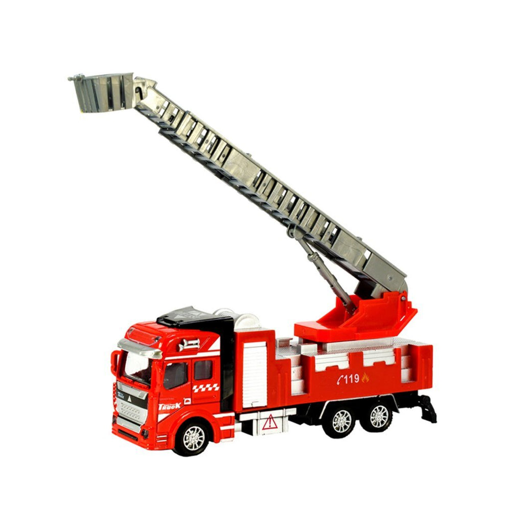 Camion de pompier en métal moulé sous pression