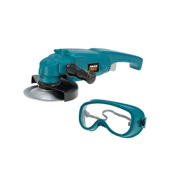 Outils électriques Grindol avec des lunettes de sécurité