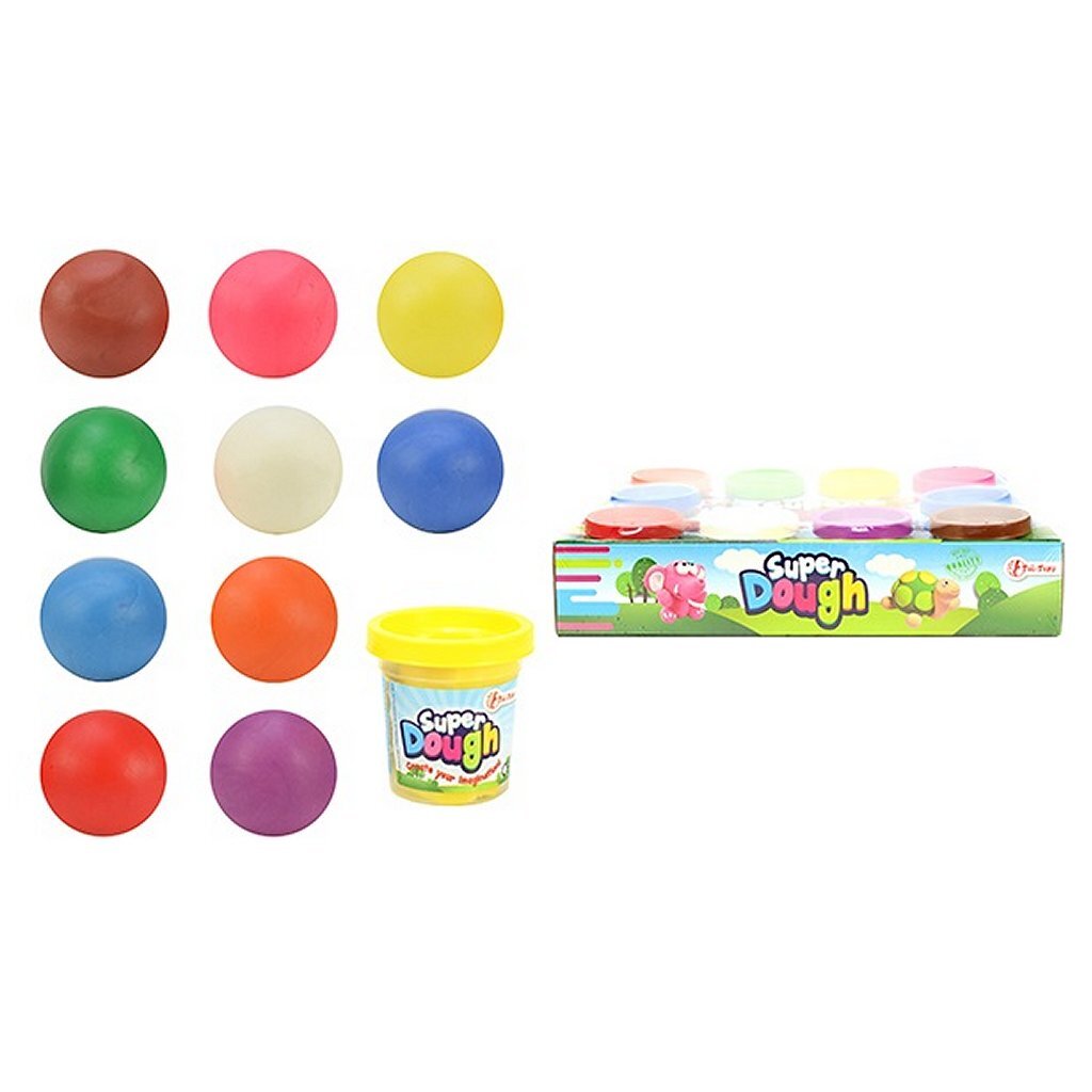 Toi-toys super dough modeling clay 10 pots