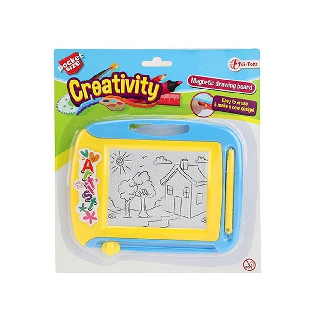 Creativity mini magnetic drawing board + pen