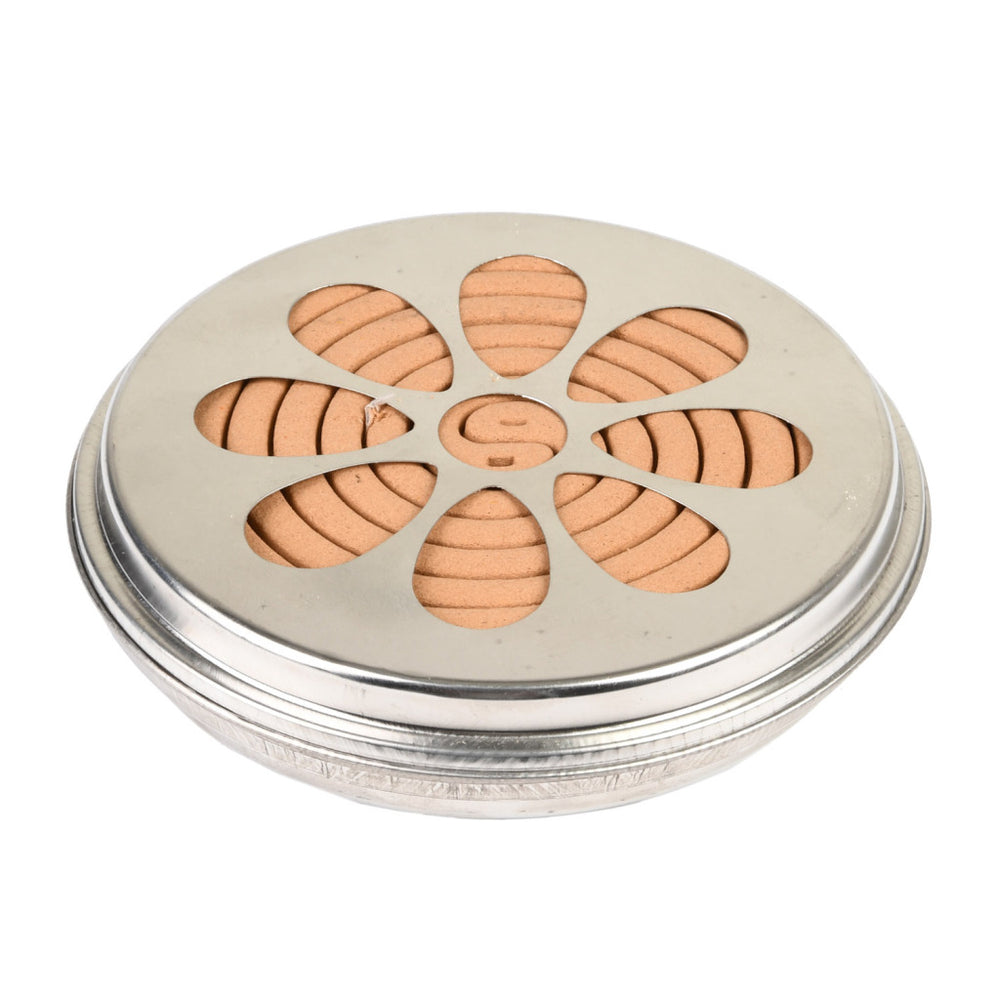 ESSCHERT Design Citronella Spirals en contenedor de zinc
