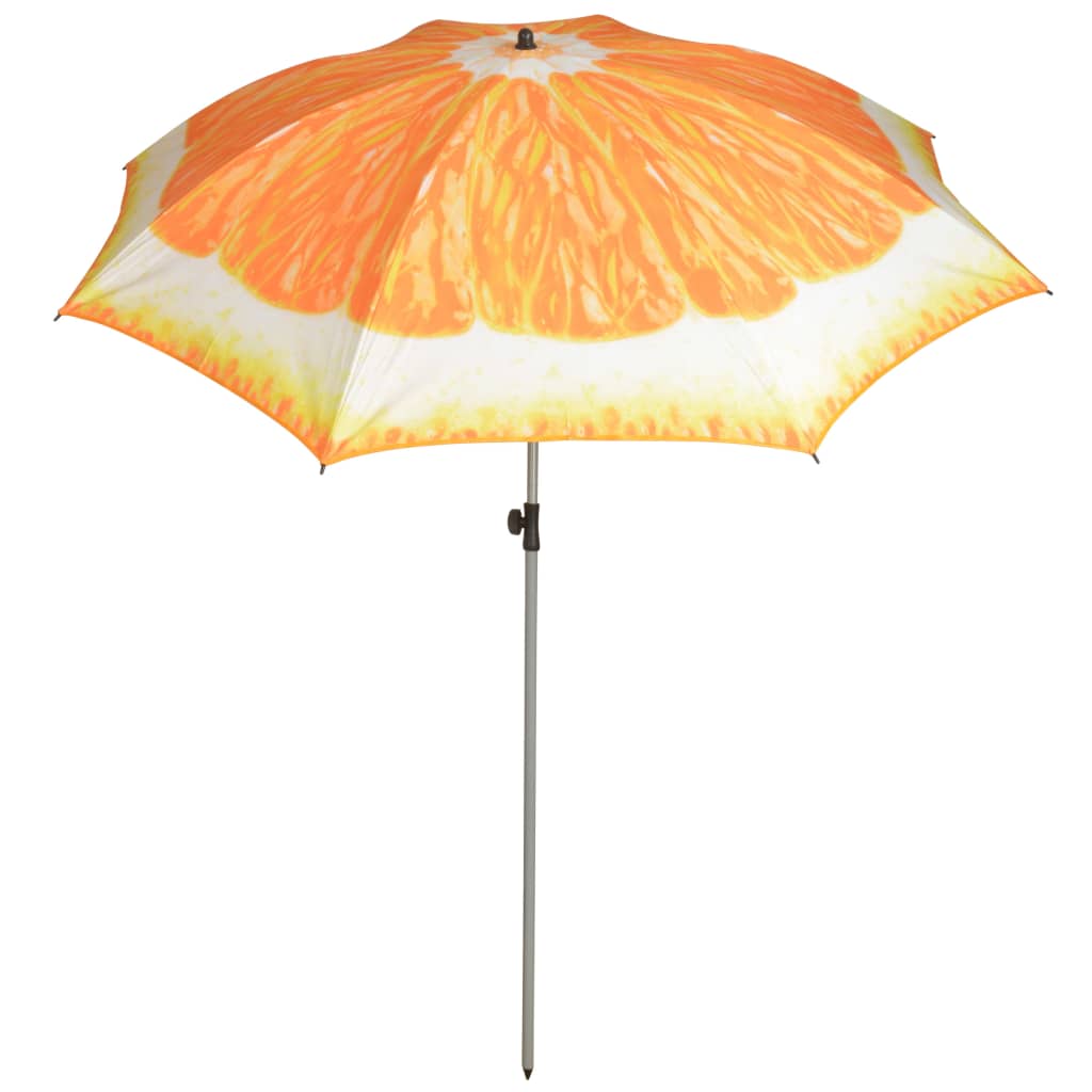 Design ESSCHERT ESSCHERT Design Parasol Orange 184 CM TP264