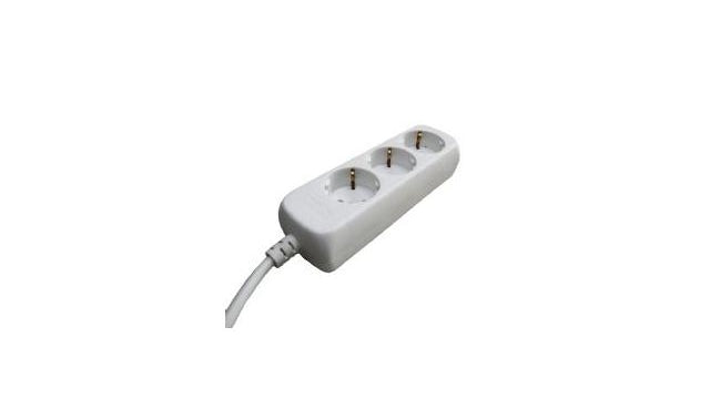 Vb 41138 table socket 3-way + ra 3x1mm