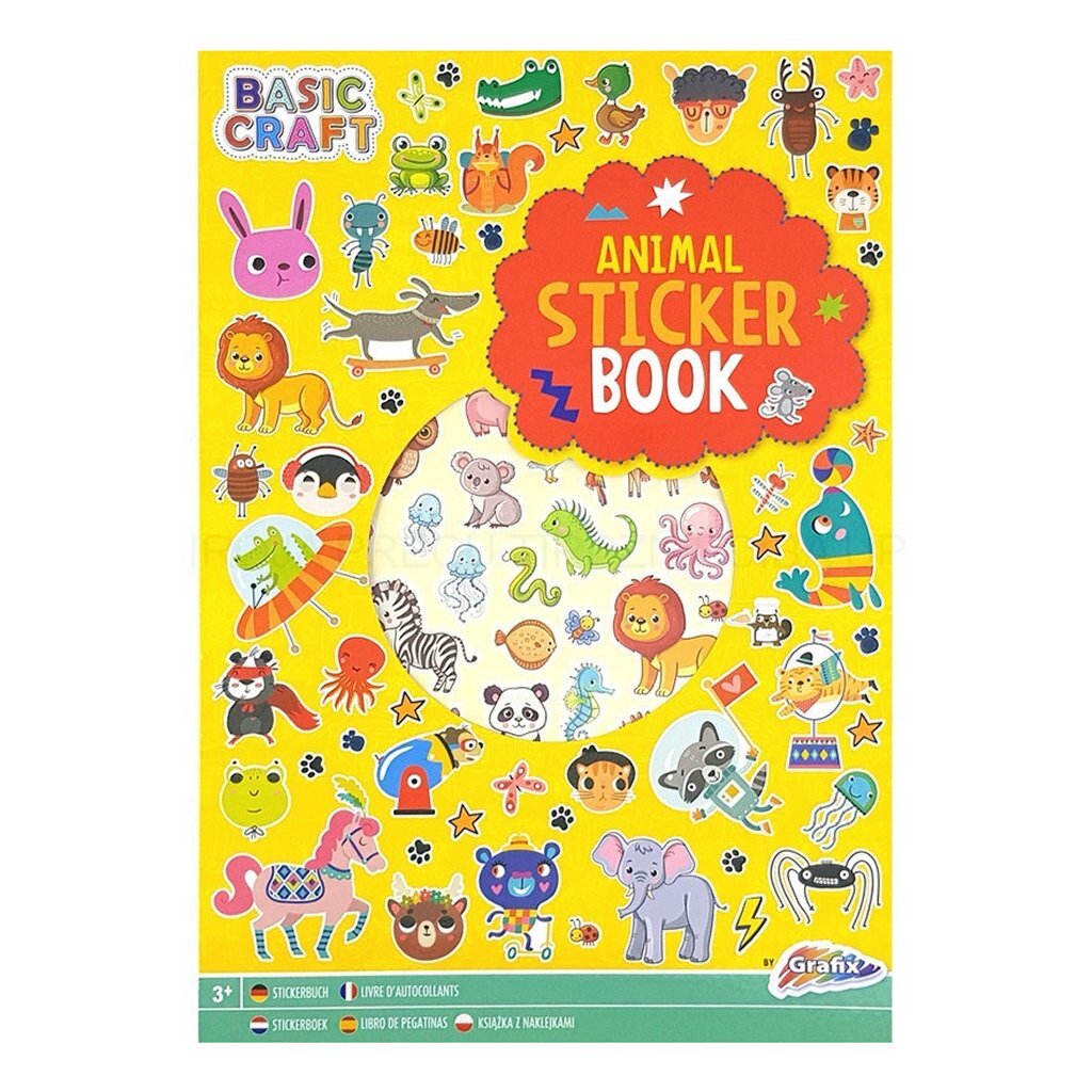 Grafix A4-Stickerbuch