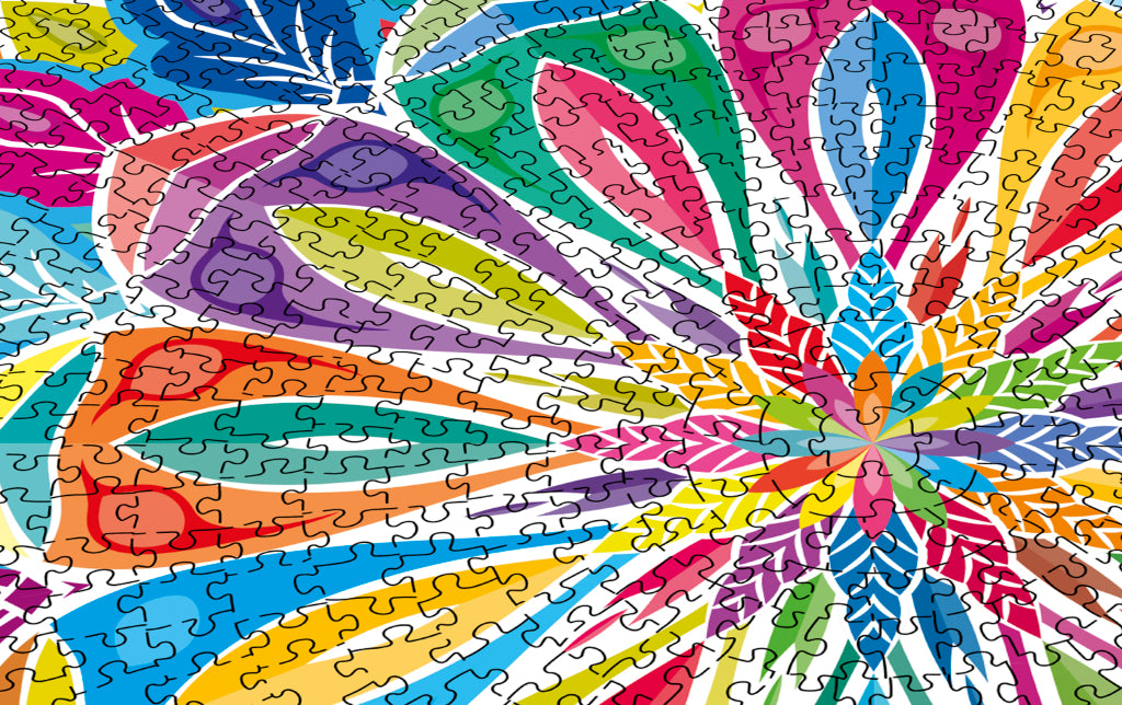 Grafix Mandala Round Puzzle 1000 pezzi