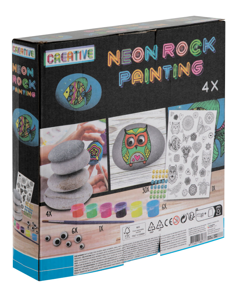 Grafix Stones malowanie na kamiennym neonie