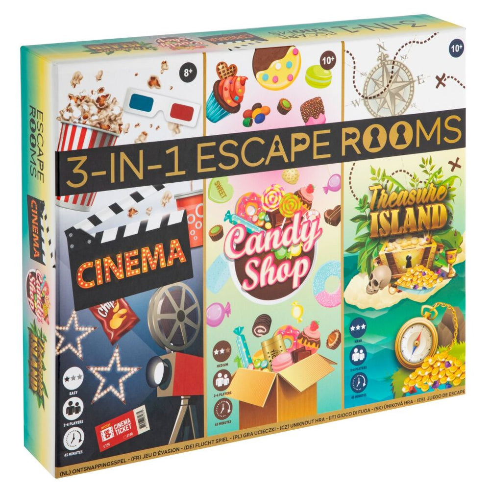 Creative Craft Group 3In1 Escape Room Game de escape