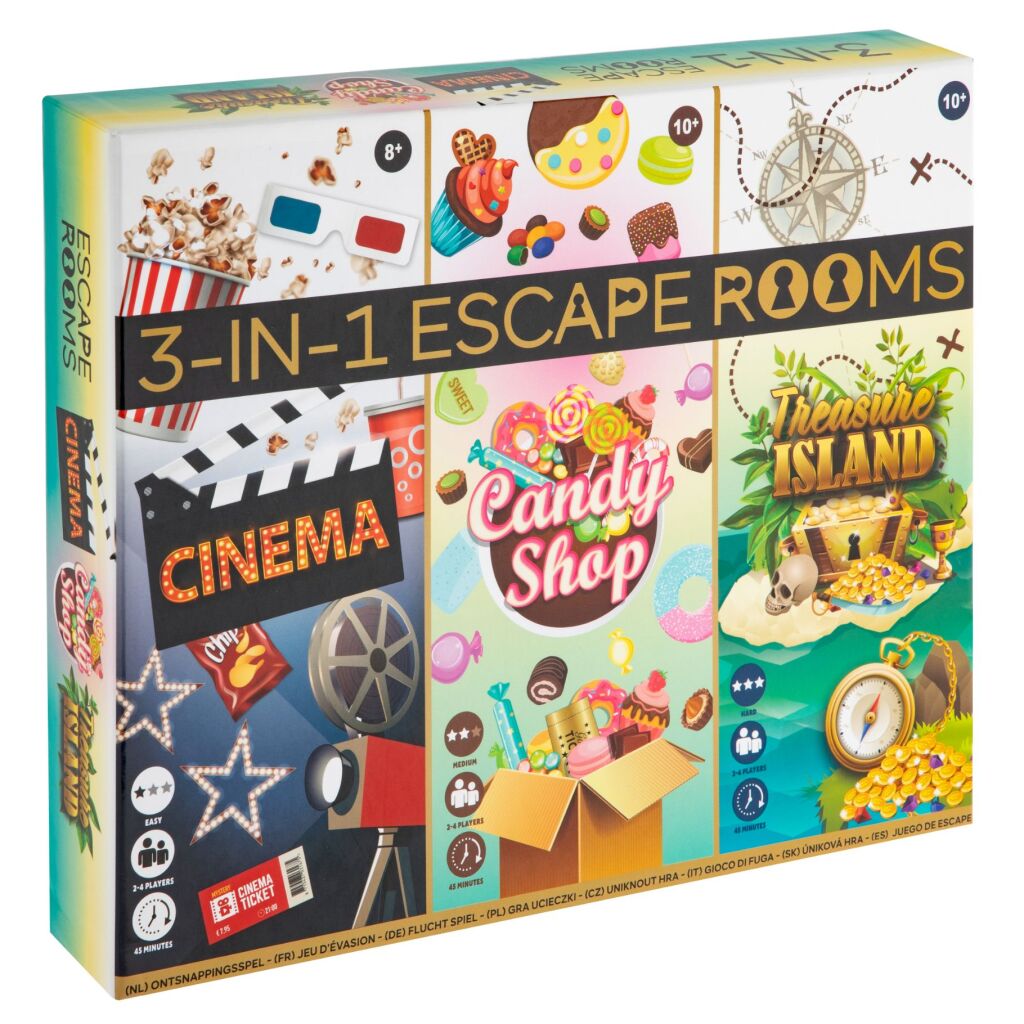 Creative Craft Group 3In1 Escape Room Game de escape