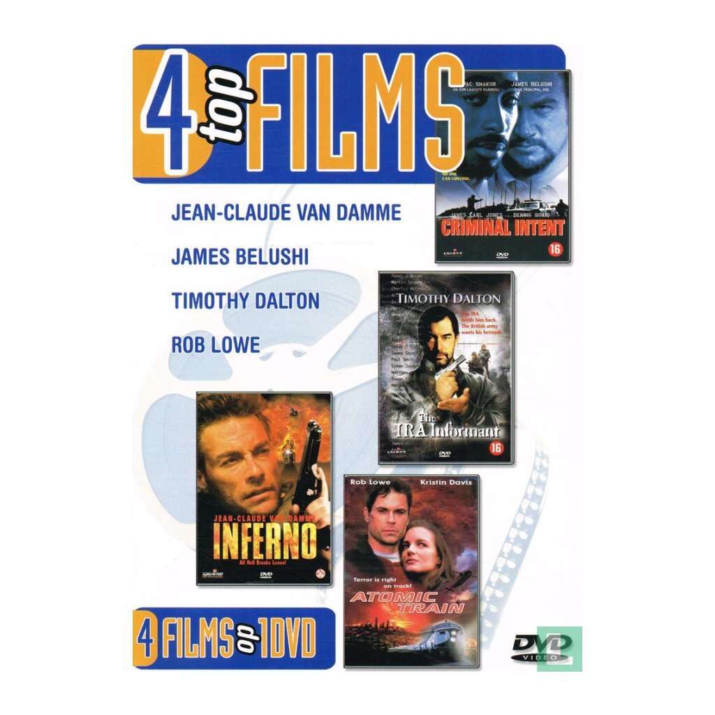 DVD de base 4 meilleurs films intention criminelle ira informateur inferno train atomique