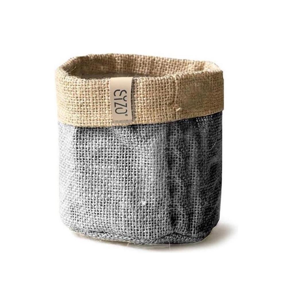 Sac à plante imperméable SIZO SIZO de jute 20 cm Gray