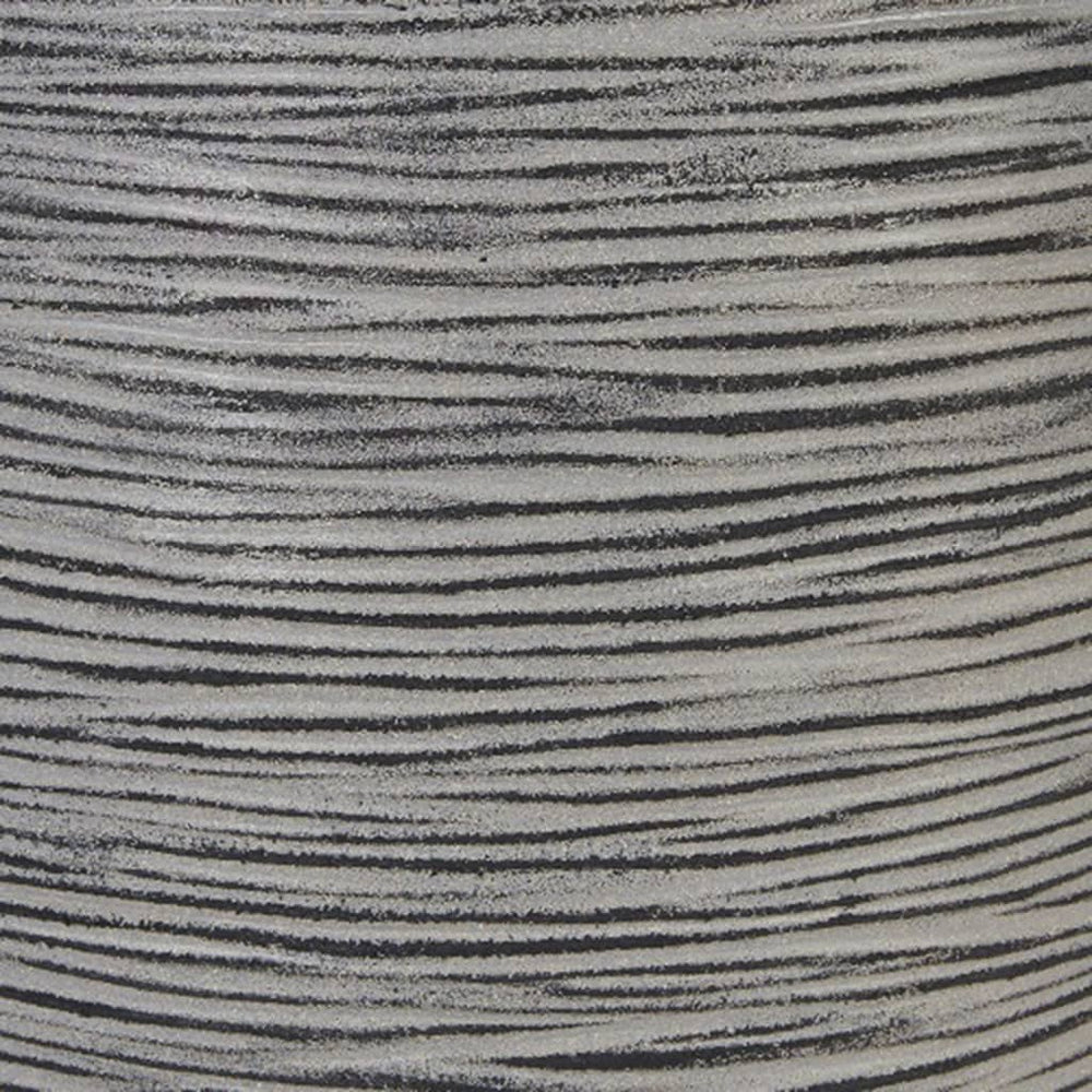 Capi Flowerpot Nature Rost Taps 42x38 cm Antracite Kofz362