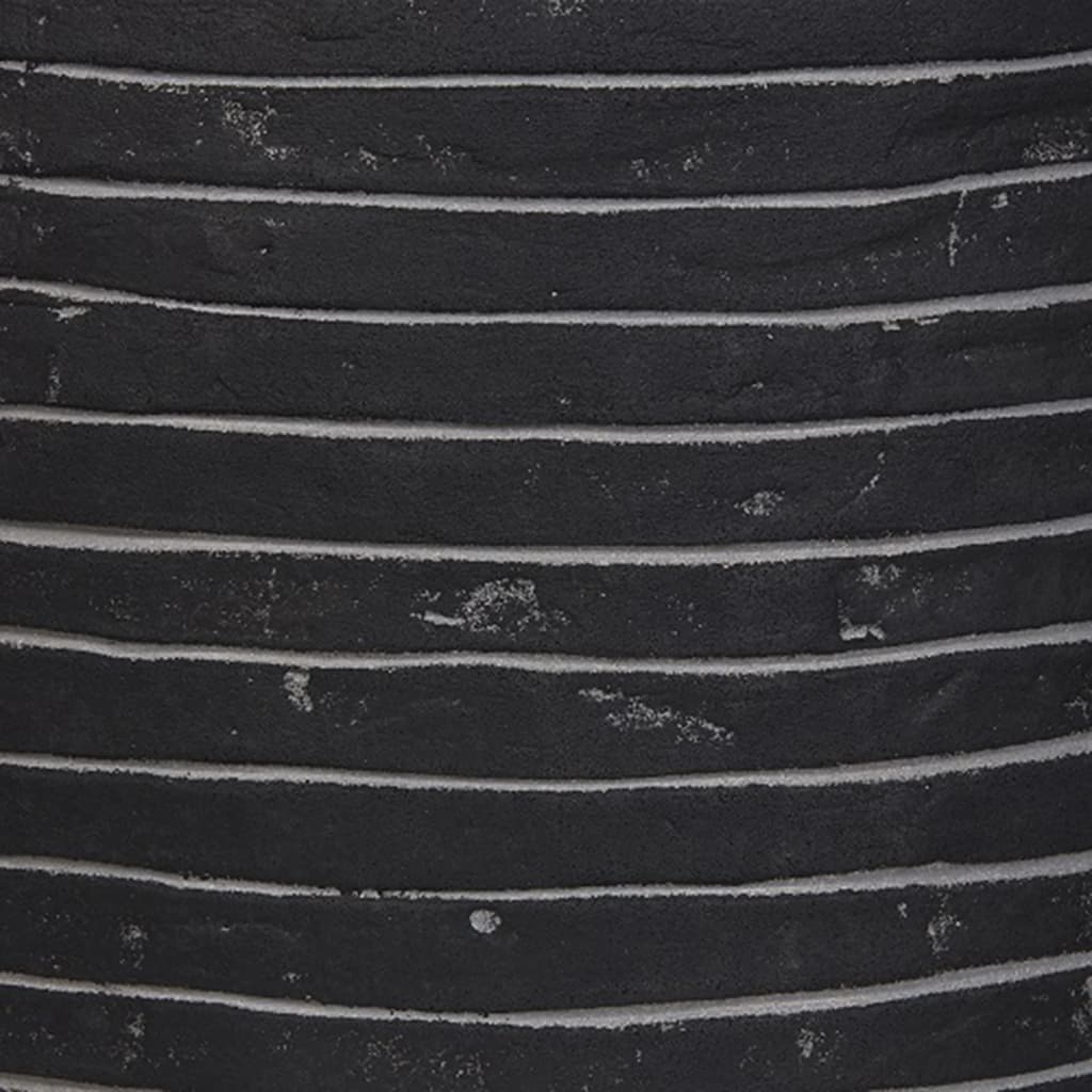 Capi Capi Flowerpot Nature Row 35x34 cm Anthracite KRWZ932
