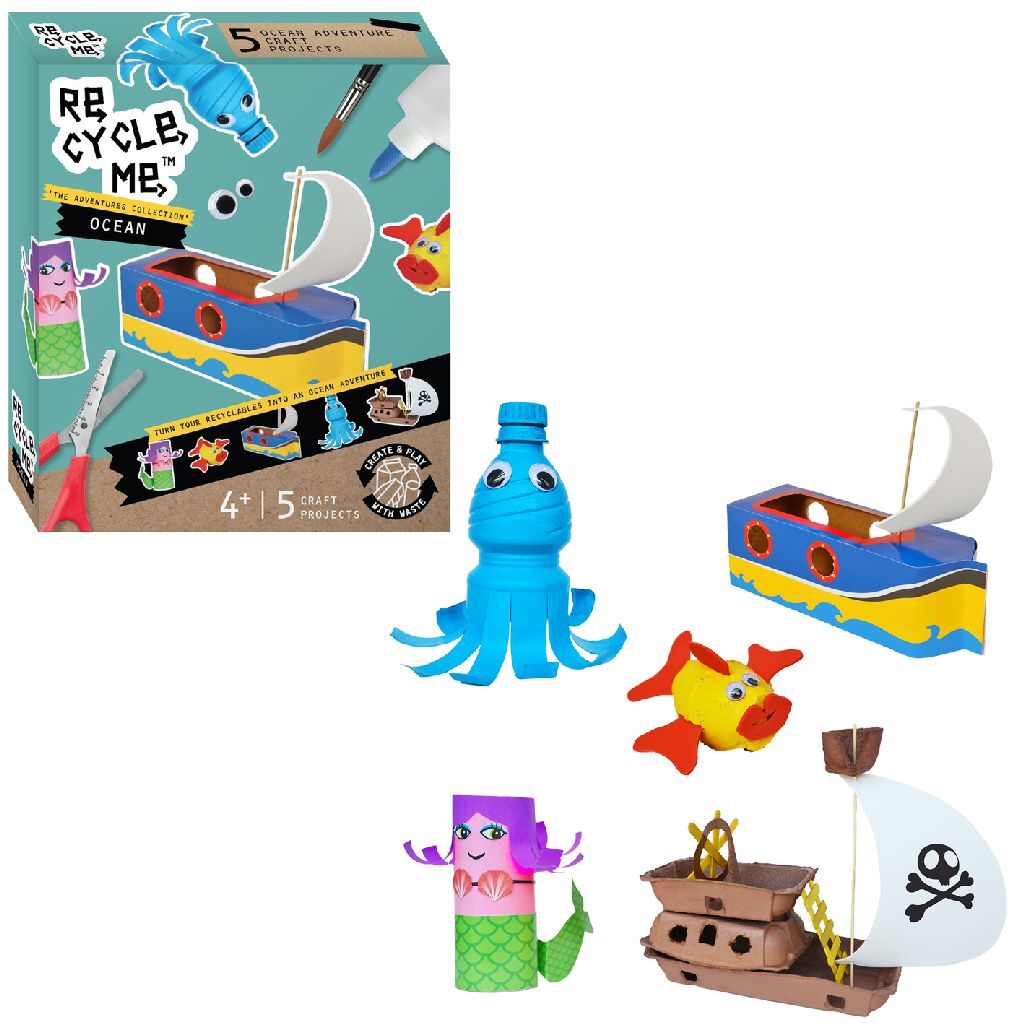 Recyclez-moi, recyclez-moi les aventures océaniques