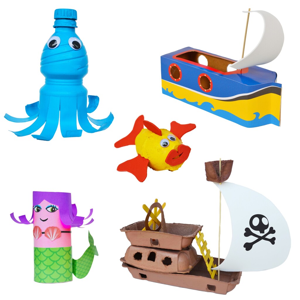 Recyclez-moi, recyclez-moi les aventures océaniques