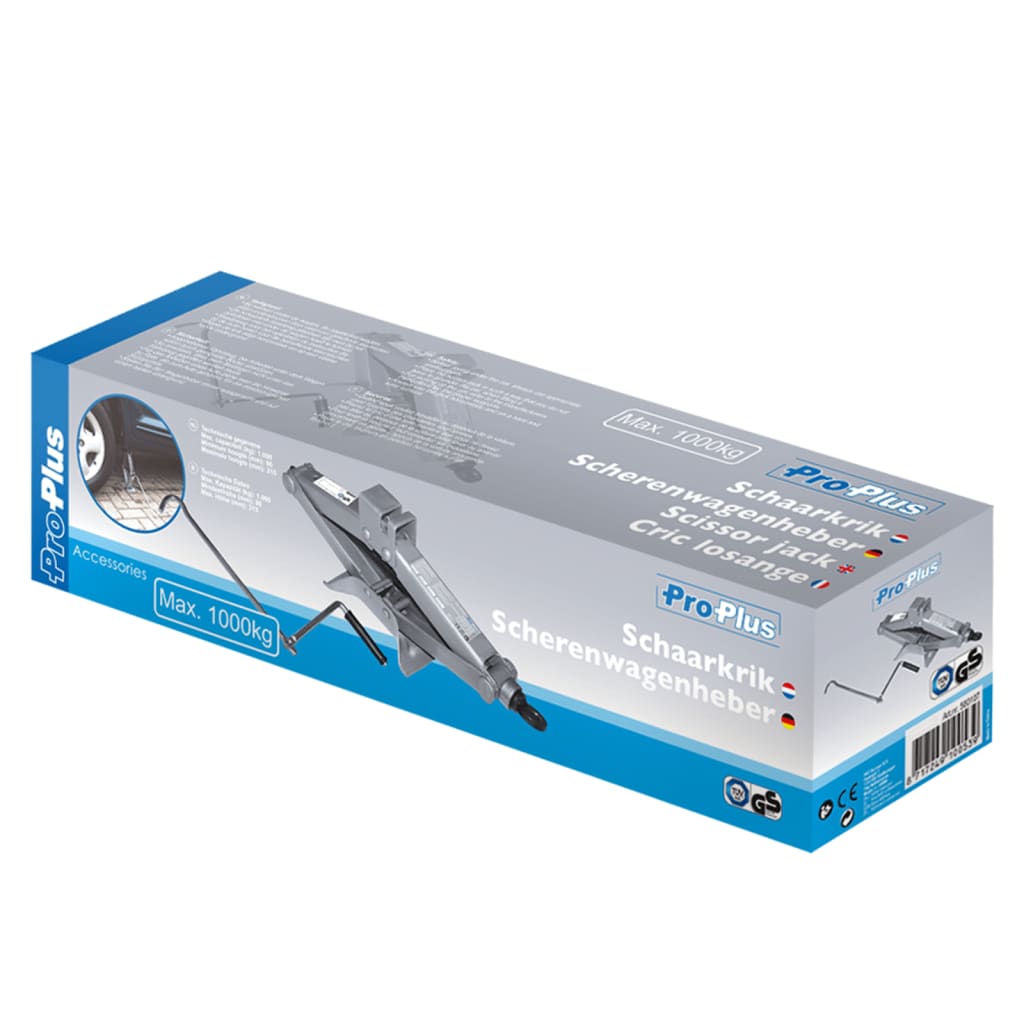 Proplus scissor jack 1 ton 580107