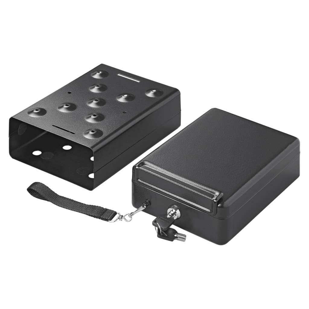 Proplus Kluis med hållare 225x165x85 mm stål