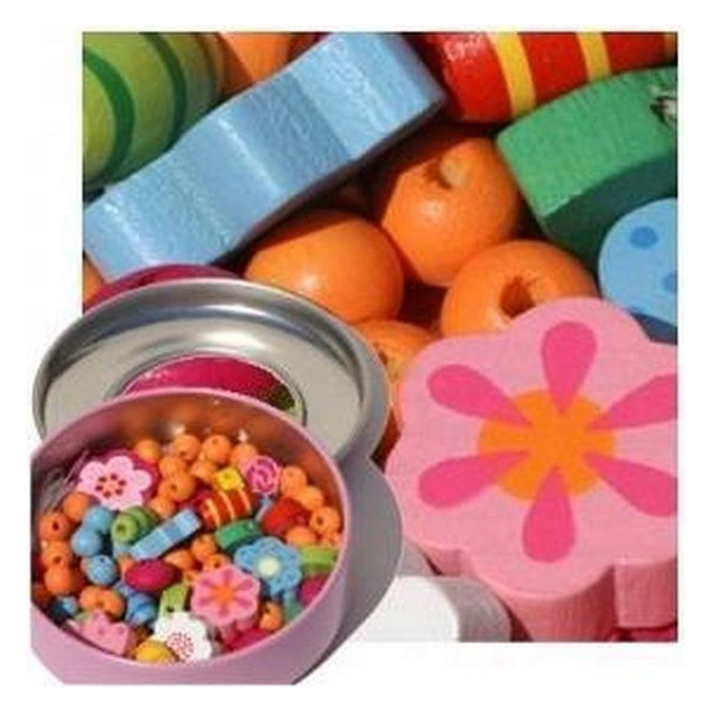 Simply for Kids beads in a tin