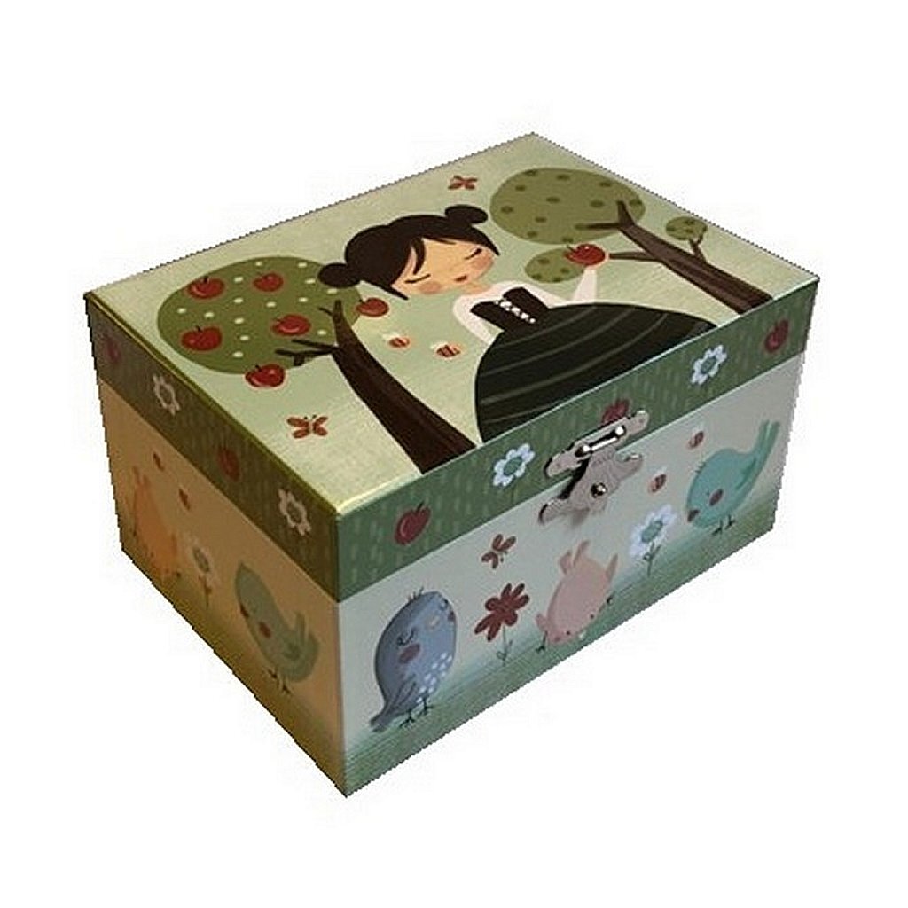 Simply for kids apple tree jewelry box with music