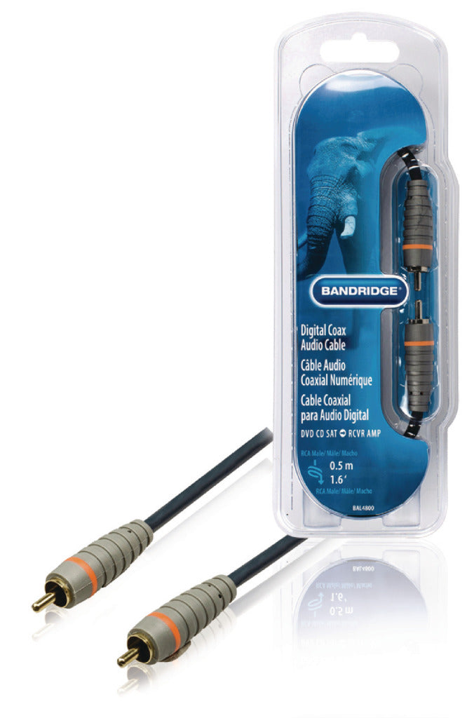 Bandridge Bal4800 Câble audio numérique Caax 0,50 m