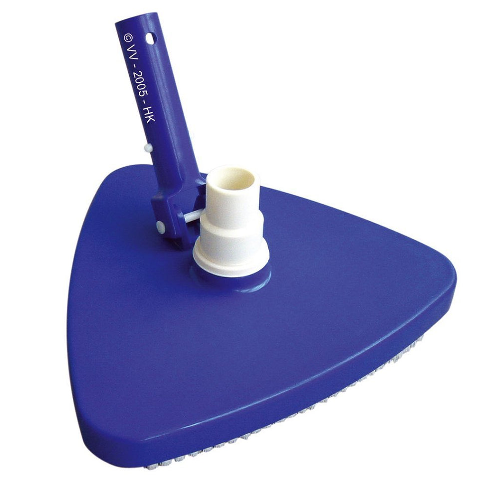 Interline swimming pool vacuum cleaner nozzle triangle