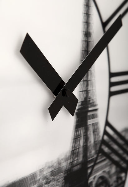 Nextime Klok 3004 La Ville, Ø39 cm, vägg, vit
