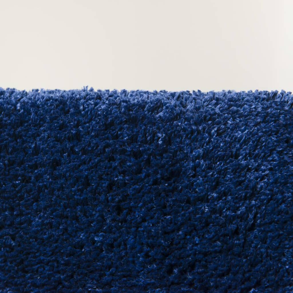 Dichtungskinne Toilettenmatte Angora 55x60 cm Blau